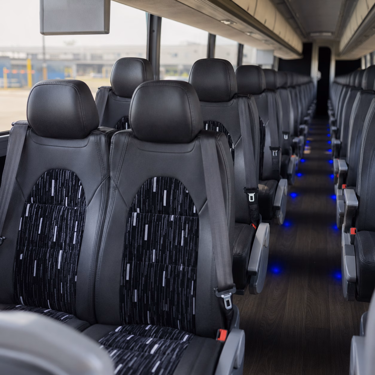 kennewick charter bus services inside