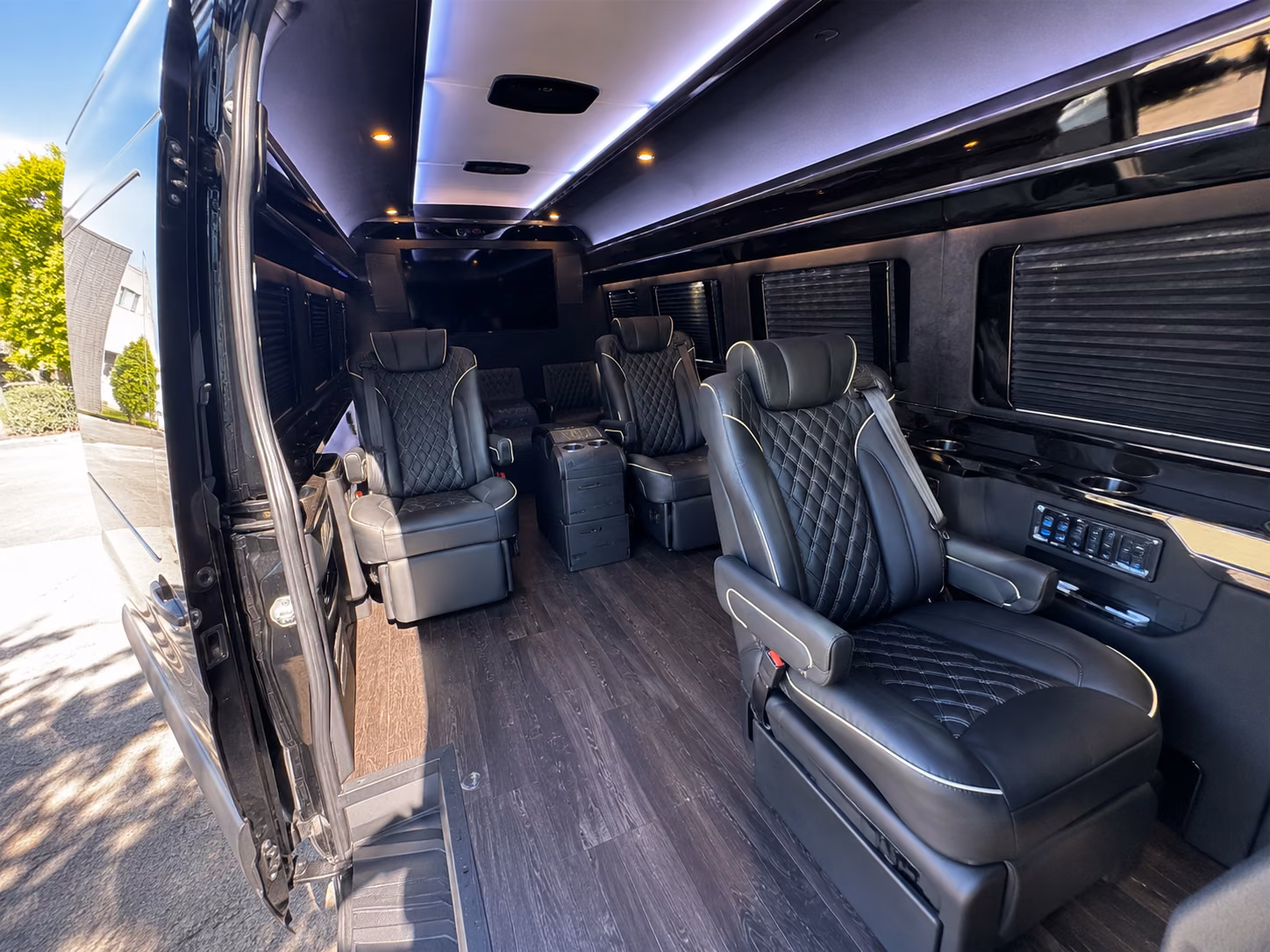 kennewick wedding transportation onboard seating